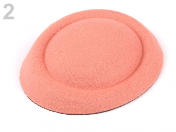 Základ / polotovar pro výrobu fascinátoru 11x13 cm