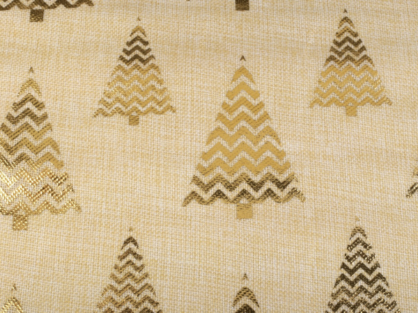 Imitace juty šíře 36 cm vánoční