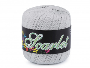 Bavlněná pletací příze Scarlet 100 g