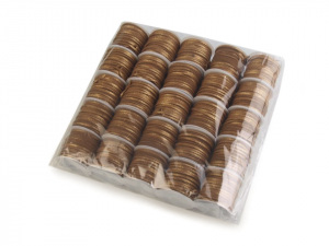 Řemínek imitace kůže metalický šíře 3 mm