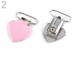 Šlový závěs šíře 25 mm lakovaný