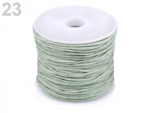 Šňůra bavlněná Ø0,8 mm voskovaná