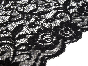 Elastická krajka / vsadka / běhoun šíře 21 cm