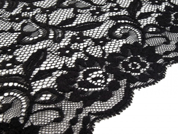 Elastická krajka / vsadka / běhoun šíře 21 cm