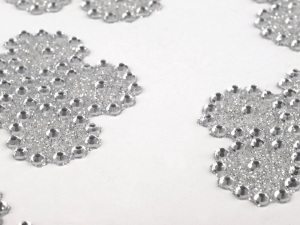 Samolepicí dekorace - květy, hvězdy