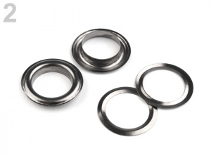 Průchodky s podložkou vnitřní Ø14 mm / vnější Ø22 mm