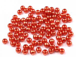 Plastové voskové korálky / perly Glance Ø5 mm