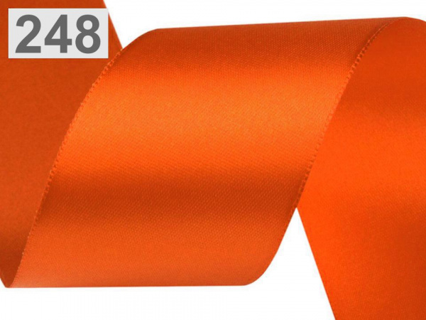 Atlasová stuha oboulící šíře 50 mm