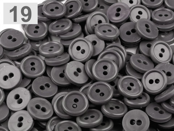 Knoflík košilový velikost 18"