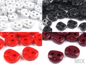 Brzdičky s dvěmi dírkami 20x20 mm velké