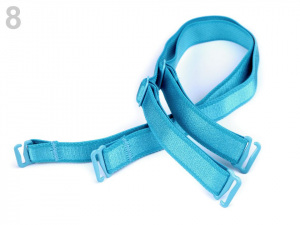 Ramínka na podprsenku šíře 16 mm s kovovým zapínáním