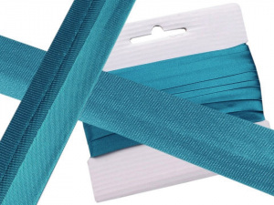 Šikmý proužek saténový šíře 20 mm zažehlený