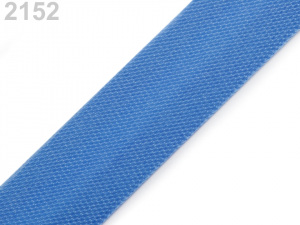 Šikmý proužek saténový šíře 15 mm zažehlený