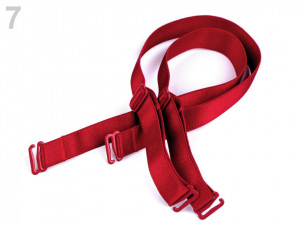 Ramínka na podprsenku šíře 16 mm s kovovým zapínáním