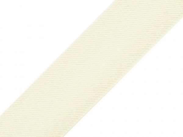 Šikmý proužek saténový šíře 15 mm zažehlený