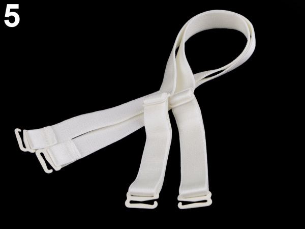 Ramínka na podprsenku šíře 16 mm s kovovým zapínáním