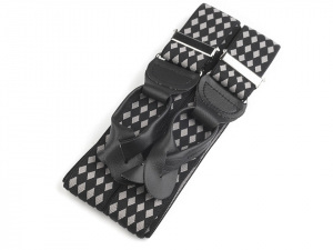 Šle na knoflíky šíře 3,5 cm délka 120 cm