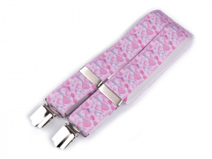 Dětské šle srdce, fotbal, auto, hvězda, formule, smajlík, motýl