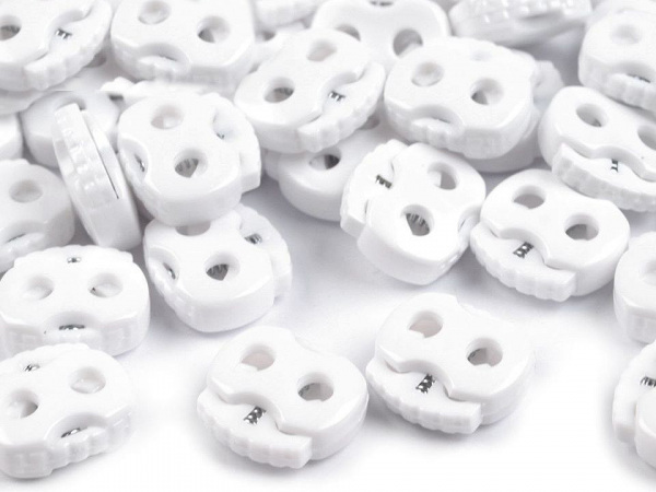 Brzdičky s dvěmi dírkami 15x15 mm malé