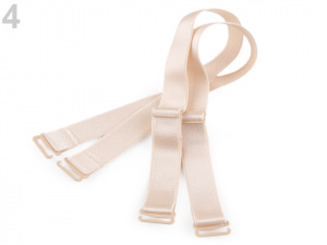 Ramínka na podprsenku šíře 16 mm s kovovým zapínáním