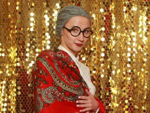 Karnevalové brýle kulaté