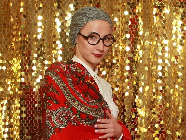 Karnevalové brýle kulaté