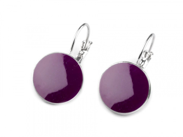 Smaltované náušnice