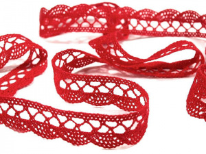 Bavlněná krajka paličkovaná šíře 18 mm