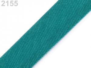 Šikmý proužek saténový šíře 15 mm zažehlený