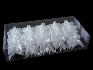 Svatební mašličky / voničky šíře 35 mm saténové