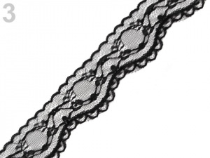 Silonová krajka šíře 42 mm