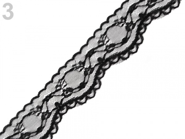 Silonová krajka šíře 42 mm