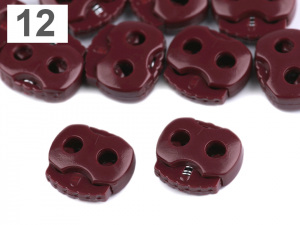 Brzdičky s dvěmi dírkami 15x15 mm malé