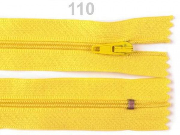 Spirálový zip šíře 3 mm délka 14 cm pinlock