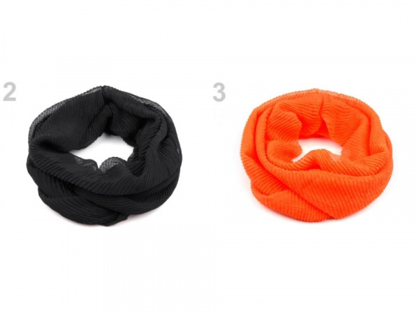 Nákrčník plisovaný 60x140 cm