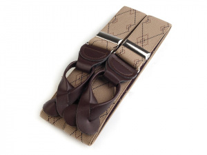 Šle na knoflíky šíře 3,5 cm délka 120 cm