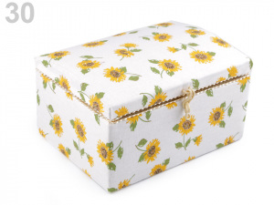 Kazeta / košík na šití čalouněný