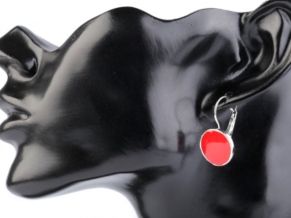 Smaltované náušnice