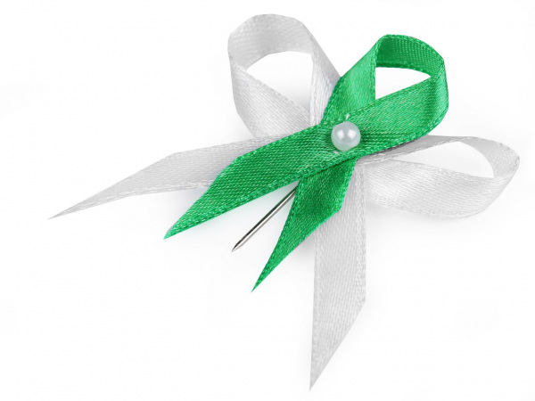 Svatební mašličky / voničky šíře 35 mm saténové