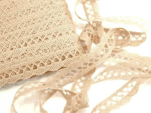 Bavlněná krajka paličkovaná šíře 18 mm