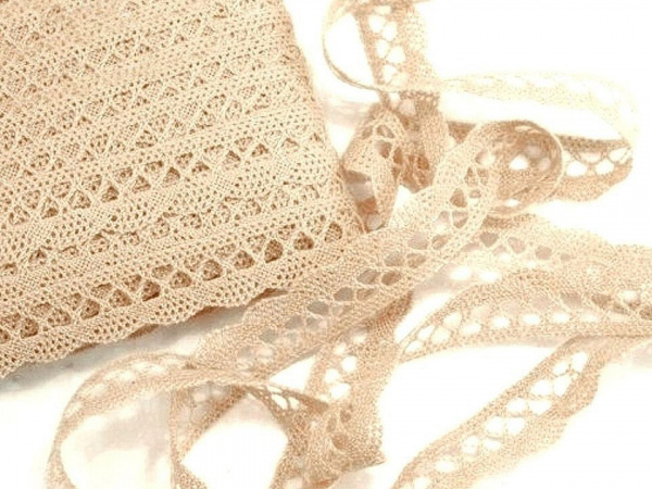 Bavlněná krajka paličkovaná šíře 18 mm