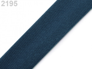 Šikmý proužek saténový šíře 15 mm zažehlený