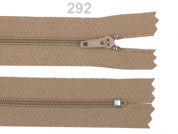 Spirálový zip šíře 3 mm délka 14 cm pinlock