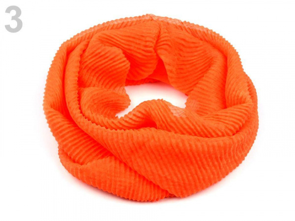 Nákrčník plisovaný 60x140 cm