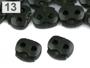 Brzdičky s dvěmi dírkami 15x15 mm malé