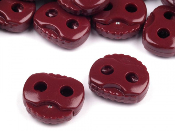 Brzdičky s dvěmi dírkami 20x20 mm velké