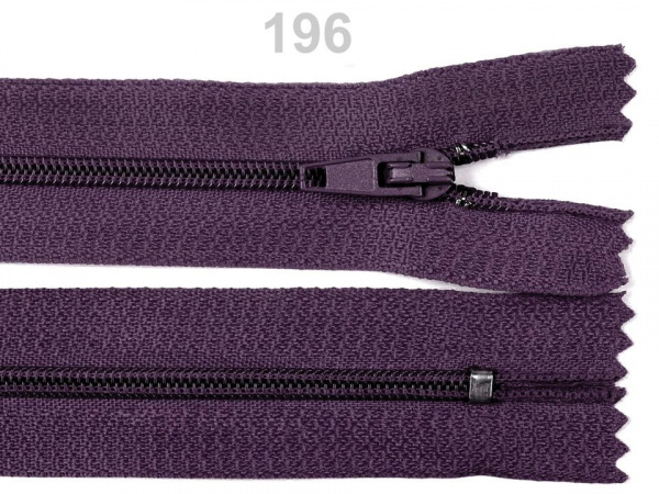 Spirálový zip šíře 3 mm délka 14 cm pinlock