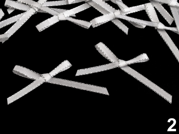 Svatební mašličky / kotilion šíře 40 mm