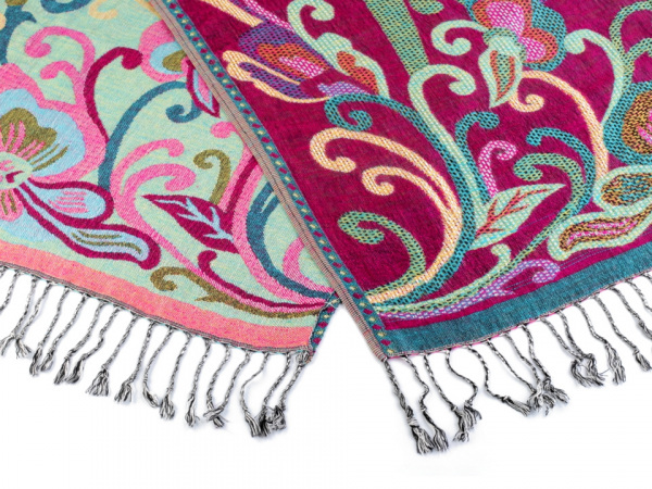 Šála s třásněmi 70x170 cm