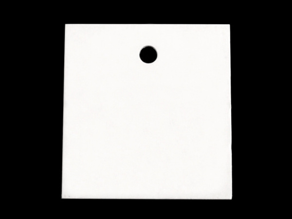 Papírová visačka / jmenovka 37x40 mm